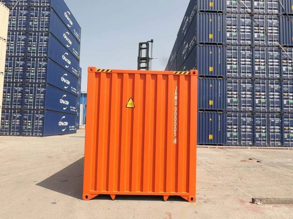 Conteneur maritime High Cube de 40 pieds – Orange (Nouveau Prime Travel – Hauteur supplémentaire) – Image 3