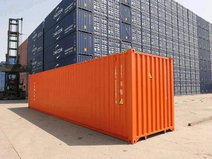 Conteneur maritime High Cube de 40 pieds – Orange (Nouveau Prime Travel – Hauteur supplémentaire) – Image 4