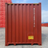 Conteneur maritime High Cube de 40 pieds – Rouge (Neuf, Premier voyage – Hauteur supplémentaire)