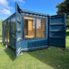 Maison conteneur préfabriquée 20' HC – Module d'habitation renforcé (acier et laine de roche)