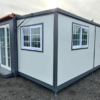 Maison mobile extensible Stahlworks « Full Deluxe » – 2 chambres et cuisine (36 m²)