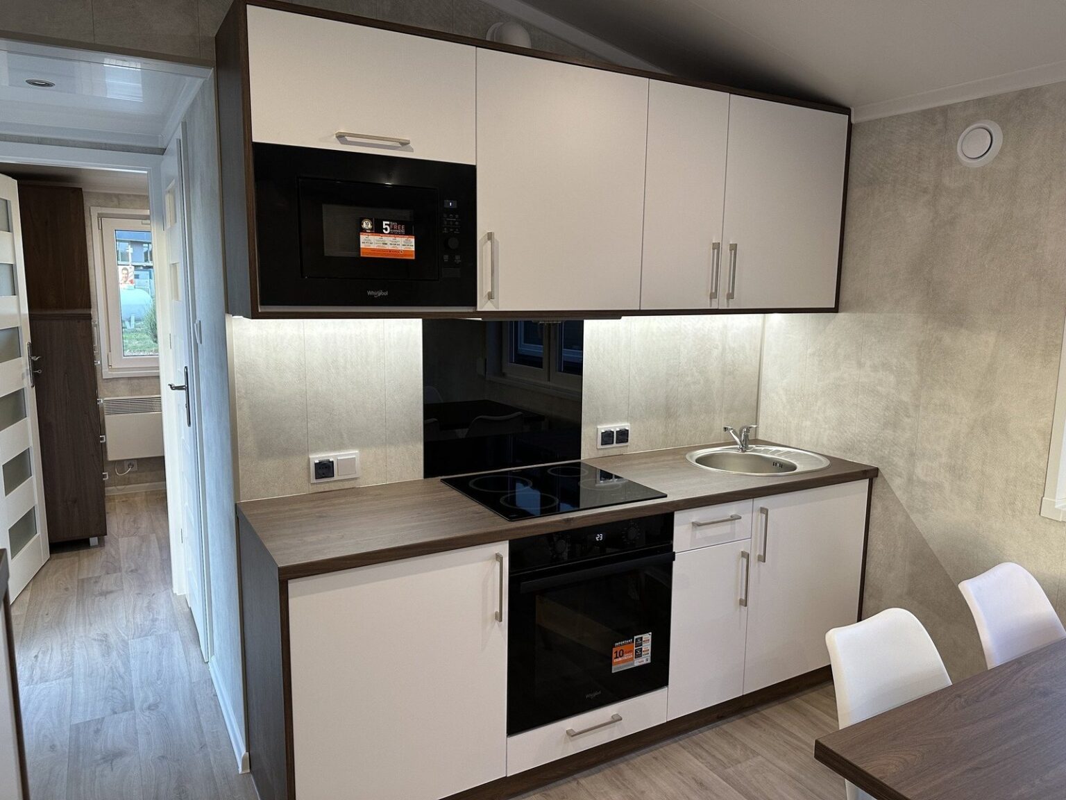 Grand mobil-home 11,4 x 3,5 m « Tout compris » – 4 saisons (meublé et prêt à emménager) – Image 4
