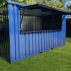 Bar modulaire démontable XL 4x2m en acier galvanisé (kit à plat pour événements)