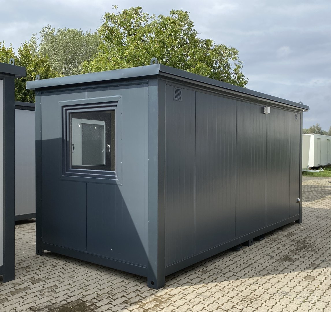 Conteneur aménagé en bureau et habitation de 5 x 2,4 m avec salle de bain complète et douche (isolation de 7,5 cm) – Image 9