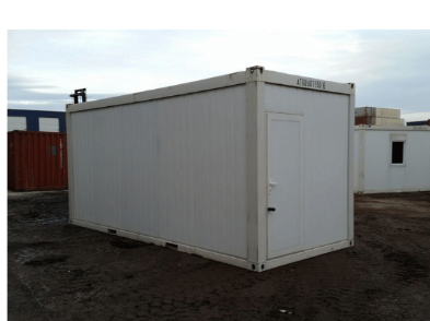 Conteneur aménagé en bureau de 6 mètres (20 pieds) d'occasion – Isolé et équipé d'une installation électrique – Image 4